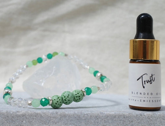 【&e】Aroma bracelet ~Green × Trust~