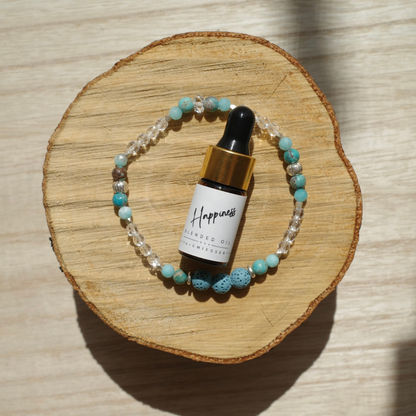 【&e】Aroma bracelet ～Blue × Happiness～